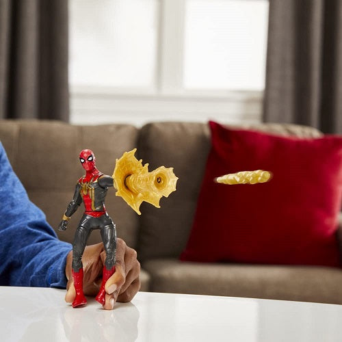 Spider-Man: No Way Home 6" Deluxe Web Spin Spider-Man Action Figure