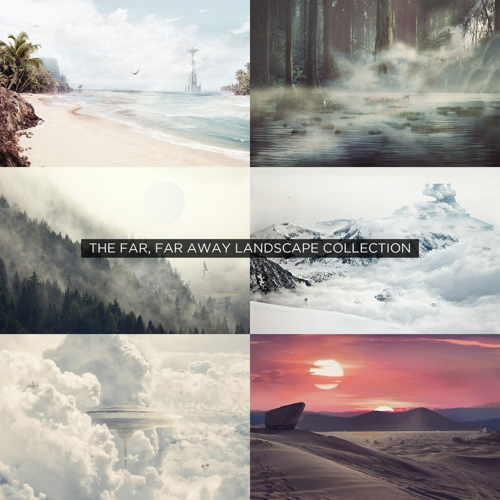 Dagobah Star Wars Art Print