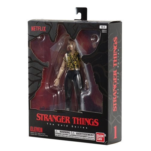 Stranger Things Hawkins Collection Eleven with Yellow Costume 6" Action Figure
