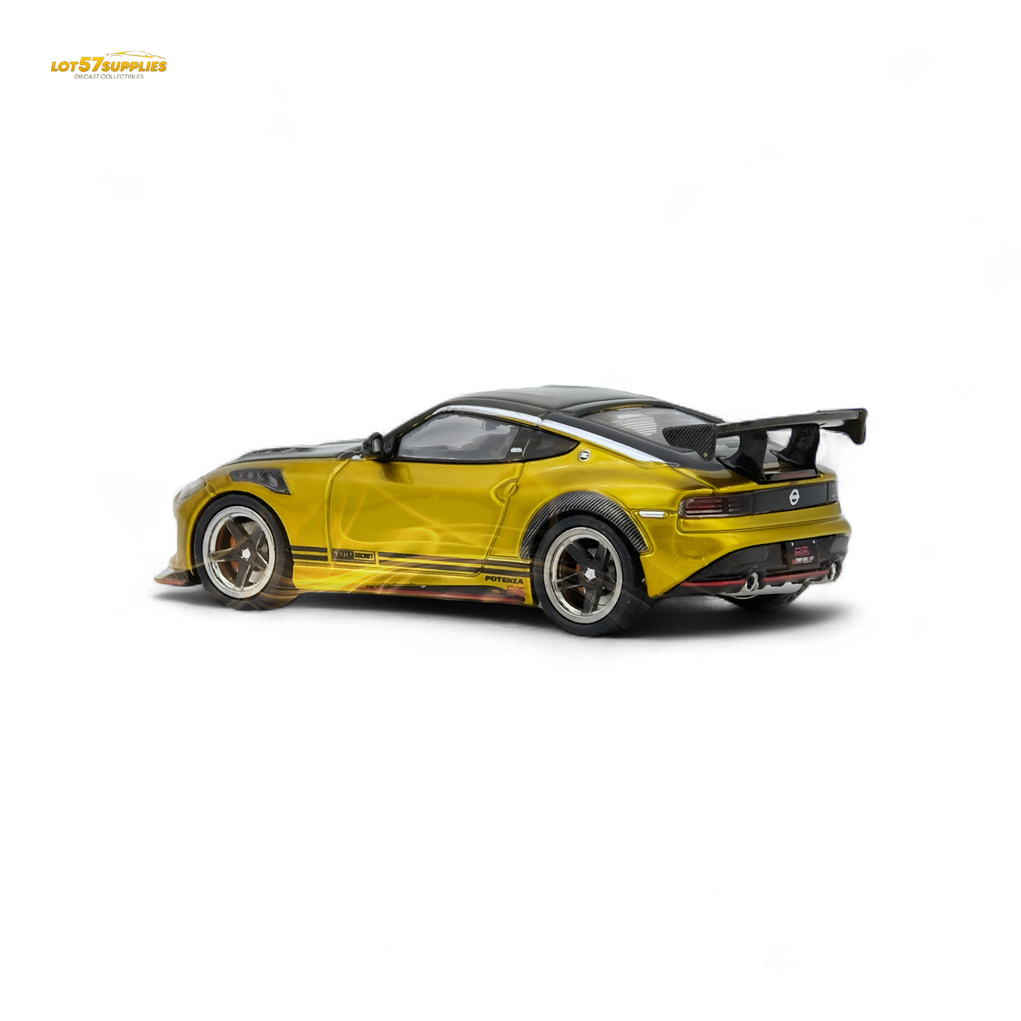 Inno64 Top Secret Fairlady Z RZ34 Gold 1:64