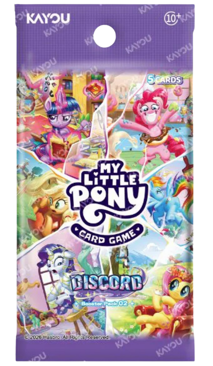 Kayou My Little Pony Trading Card Game: Discord!!! BP02 Booster Pack