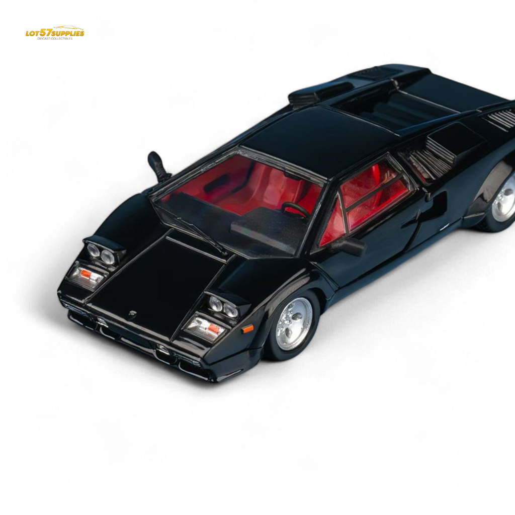 Findclassically Countach LP5000S Metallic Black 1:64