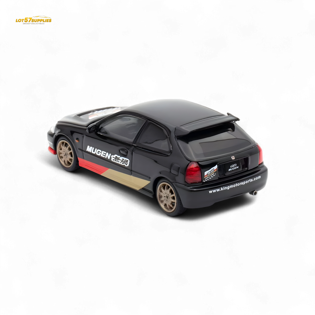 Motorhelix Honda Civic EK9 MUGEN Black 1:64