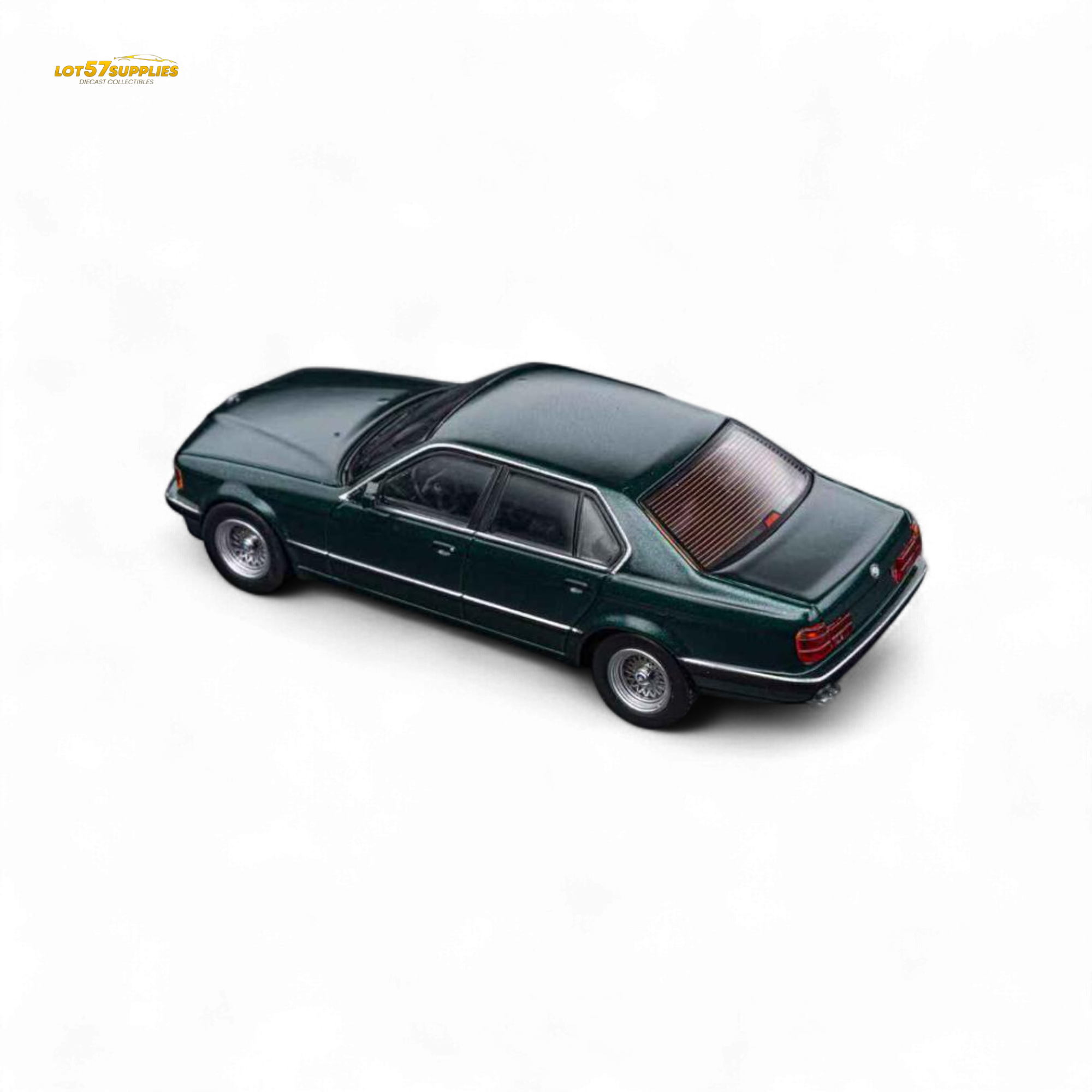 (Pre-Order) DCM BMW E32 7-Series Sedan Oxford Metallic Green 1:64