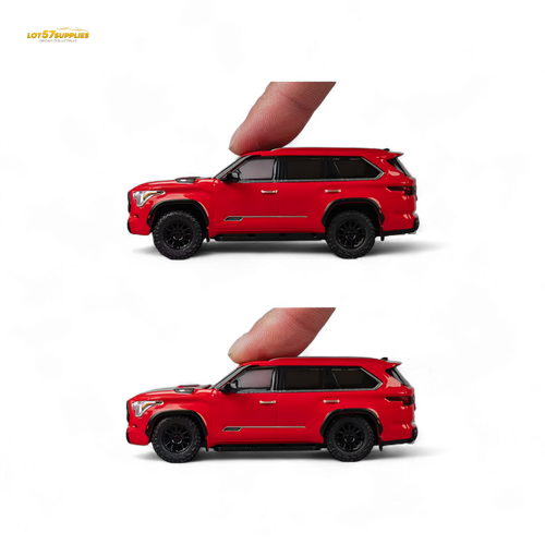 (Pre-Order) CM Model Toyota Sequoia Red 1:64