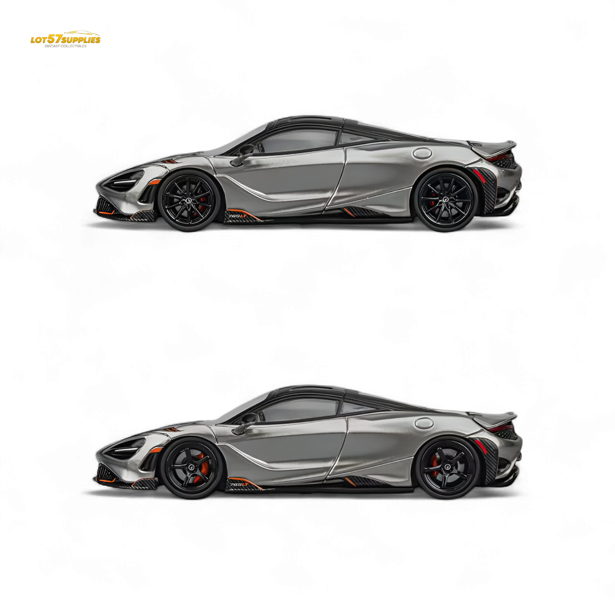 (Pre-Order) CM Model McLaren 765LT Silver Gray 1:64