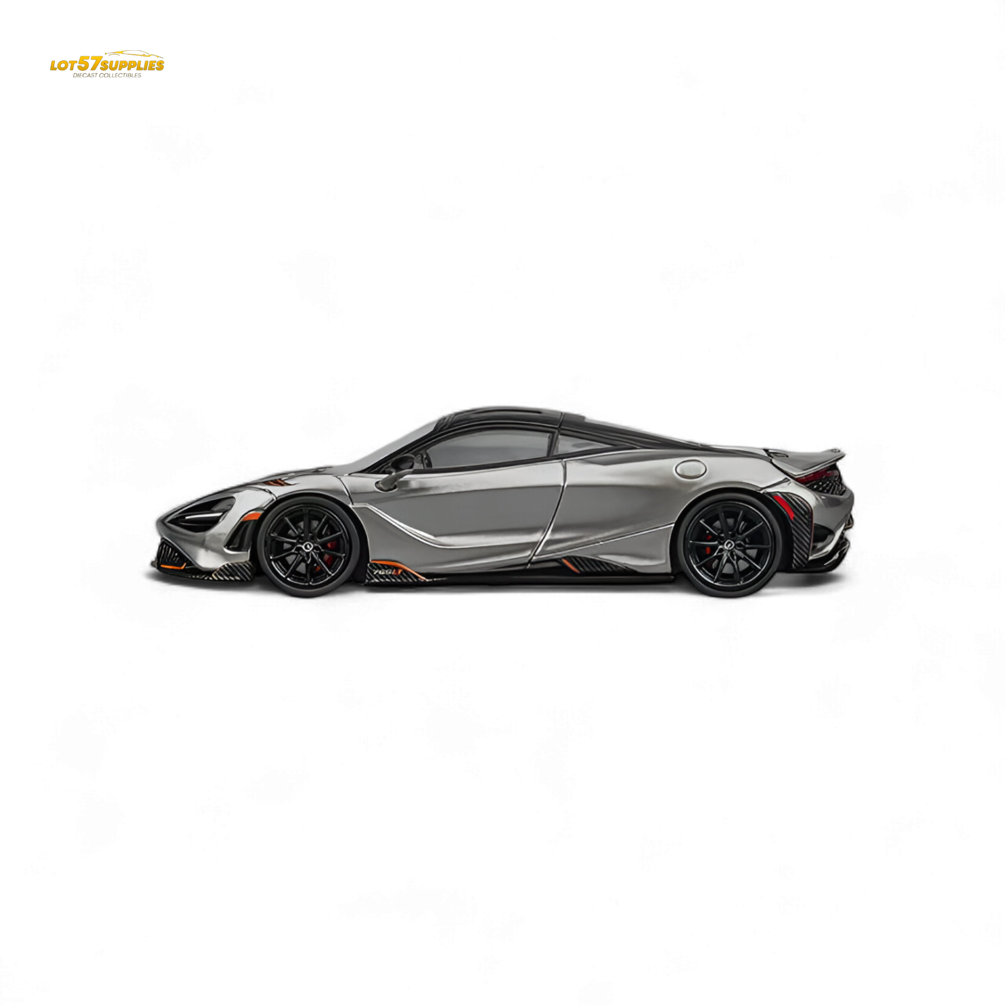 (Pre-Order) CM Model McLaren 765LT Silver Gray 1:64