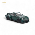 (Pre-Order) PopRace Singer DLS Turbo (Road) Green 1:64