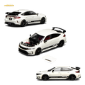 Motorhelix Honda Civic Type R FL5 HKS White 1:64