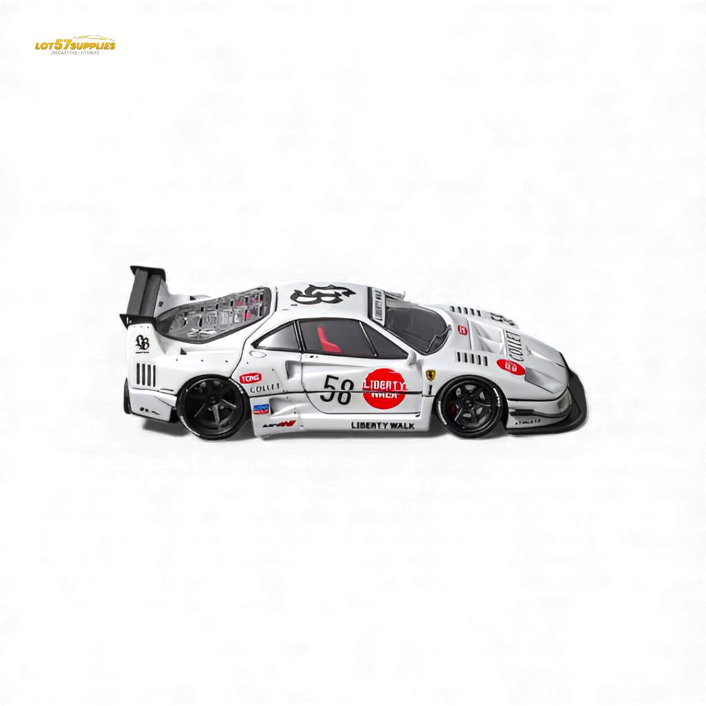 (Pre-Order) Star Models Ferrari F40 LB-Works White 1:64