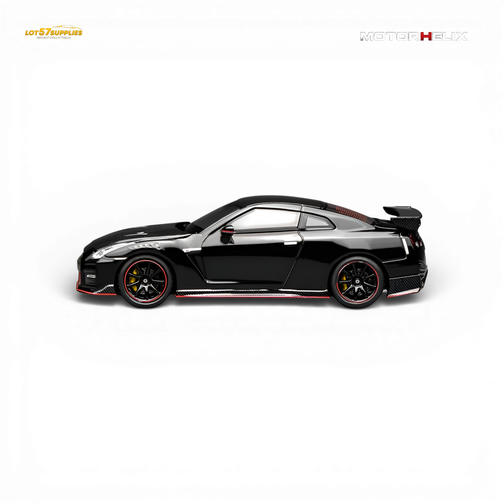 (Pre-Order) Motorhelix Nissan GT-R NISMO R35 2022 - Meteor Black 1:64