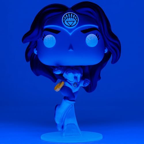 Funko POP Heroes: DC Comics Wonder Woman 80th Anniversary White Lantern GITD - Entertainment Earth Exclusive