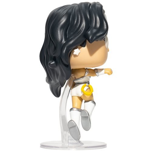 Funko POP Heroes: DC Comics Wonder Woman 80th Anniversary White Lantern GITD - Entertainment Earth Exclusive