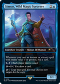 Mathise, Surge Channeler (SLD-1238) - Secret Lair Drop / Simon, Wild Magic Sorcerer
