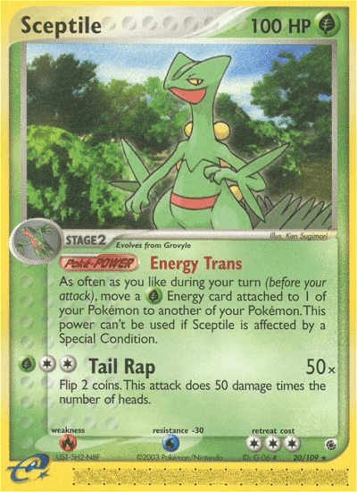 Sceptile (20/109) [EX: Ruby & Sapphire]