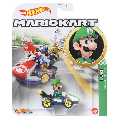 Mario Kart Hot Wheels 2023 Mix 2 Vehicle