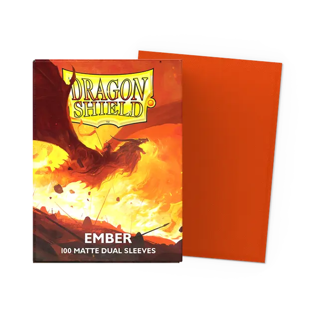 Dragon Shield Matte Dual Sleeves - Ember (100-Pack)