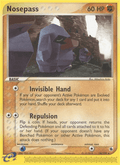 Nosepass (18/109) [EX: Ruby & Sapphire]