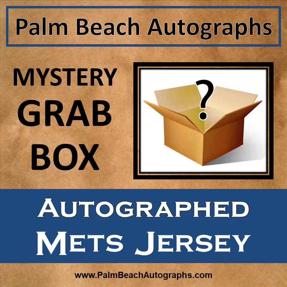 Mystery Grab Box - New York Mets MLB Autographed Jersey