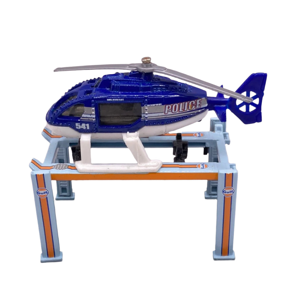 Matchbox Rescue Helicopter Diecast blue