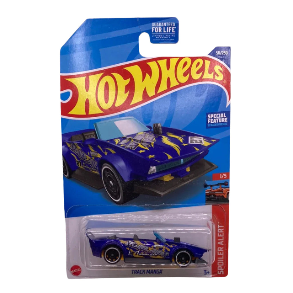 Hot Wheels Track Manga Diecast blue
