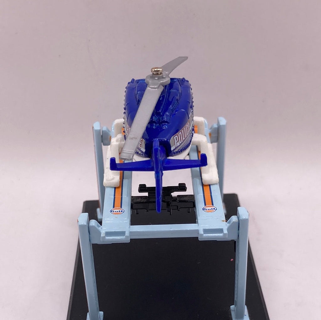 Matchbox Rescue Helicopter Diecast blue