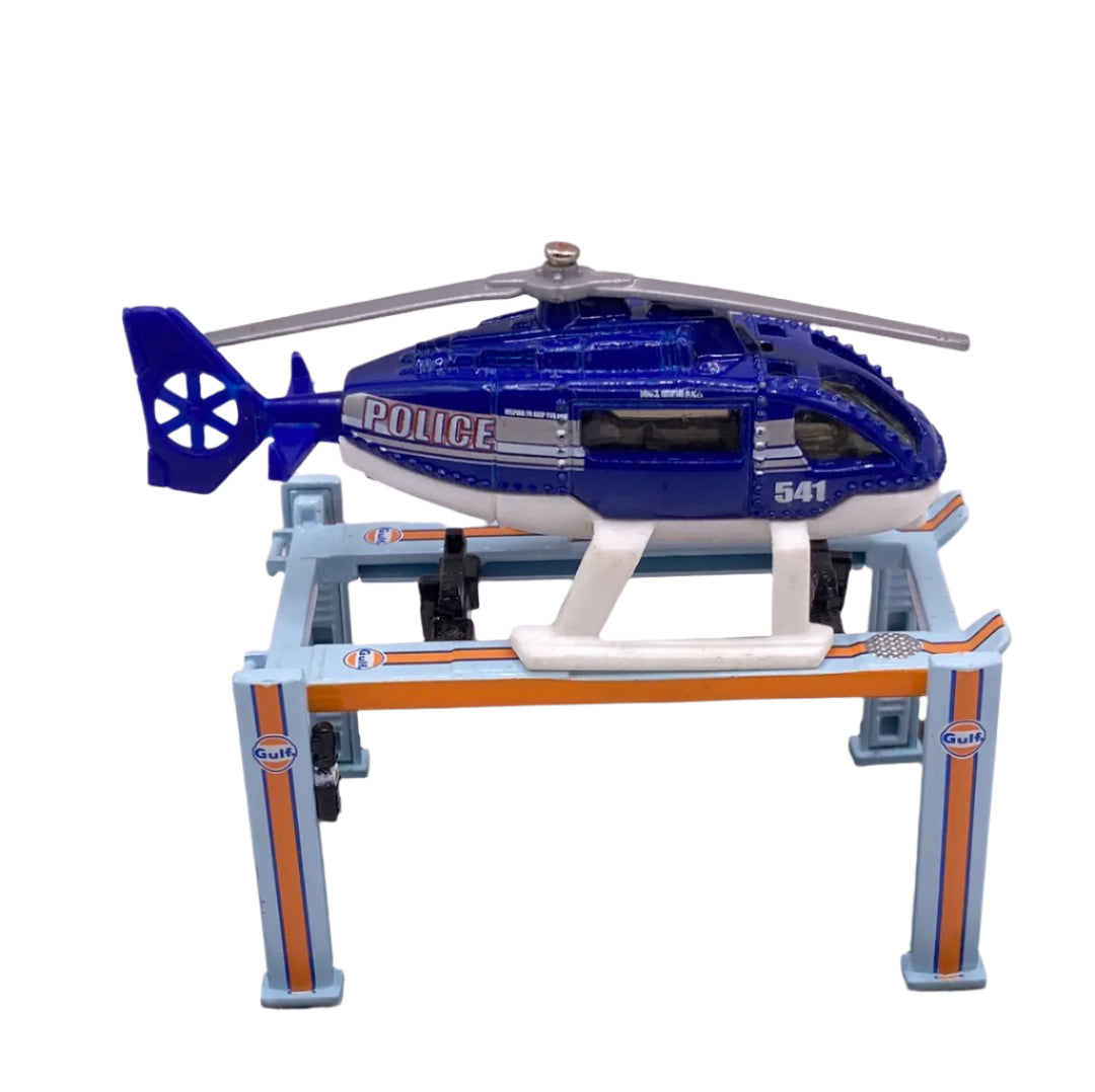 Matchbox Rescue Helicopter Diecast blue
