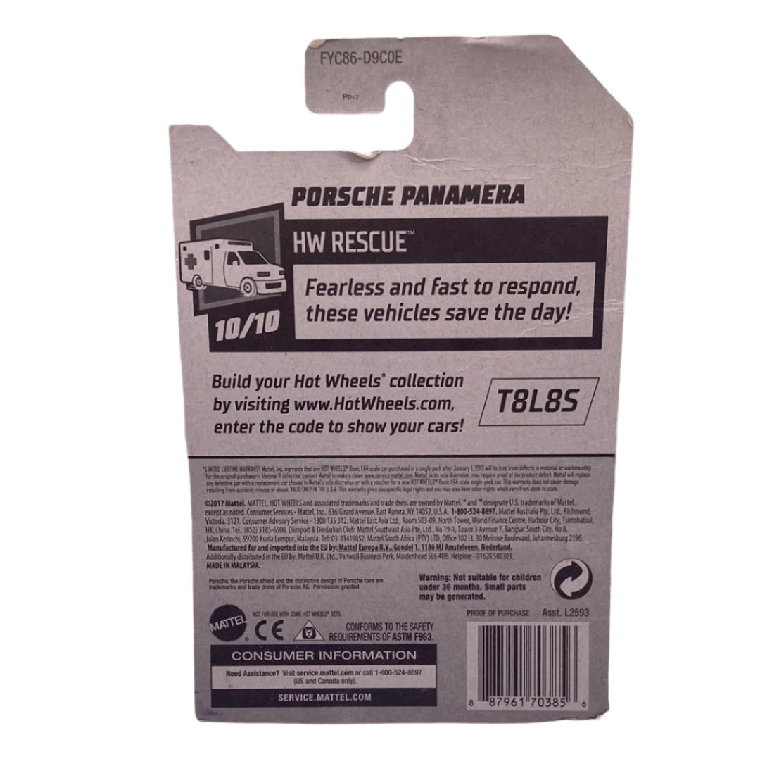 Hot Wheels Porsche Panamera Diecast red