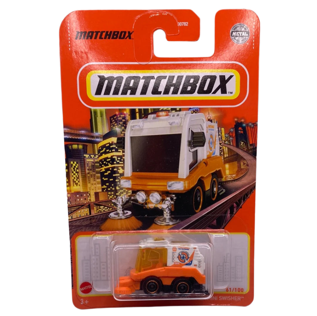 Matchbox MBX Mini Swisher Diecast multi color