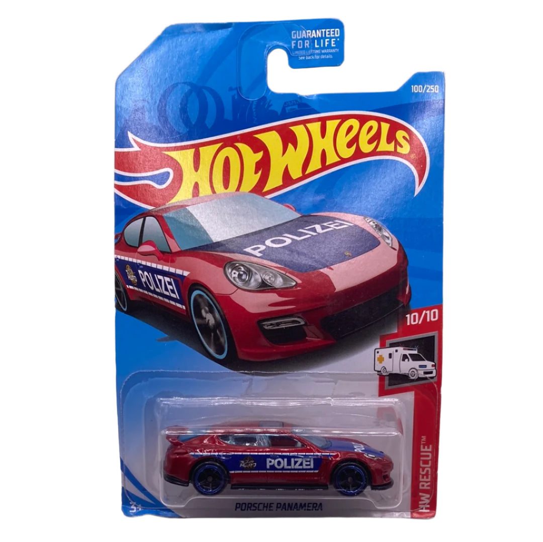 Hot Wheels Porsche Panamera Diecast red