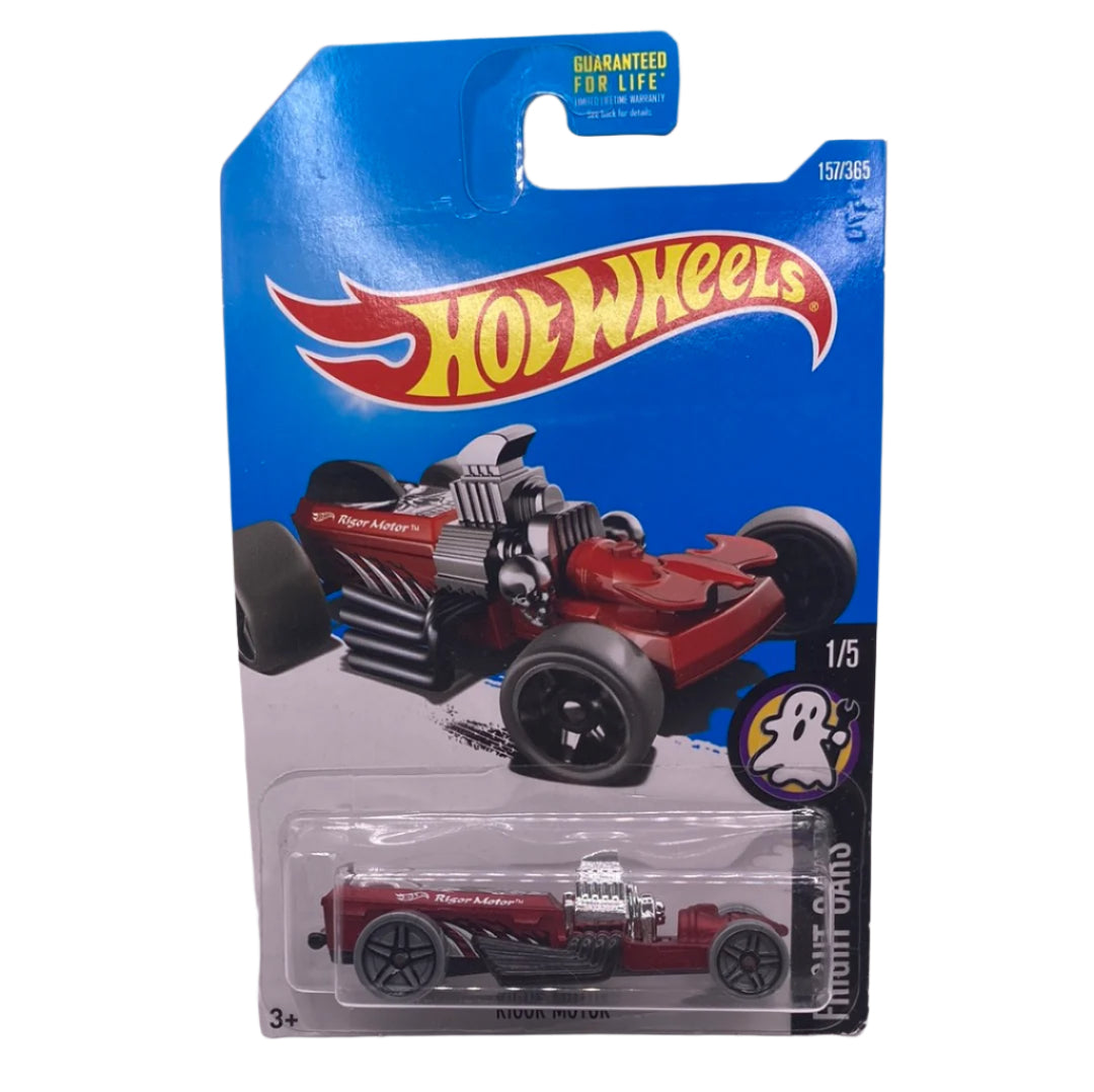 Hot Wheels Rigor Motor Diecast red