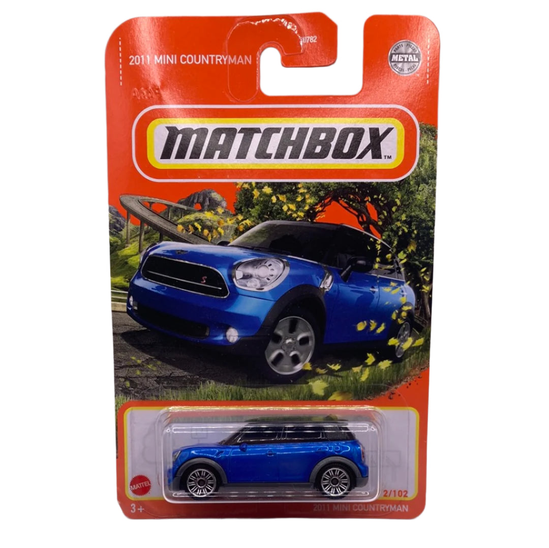 Matchbox 2011 Mini Countryman Diecast blue