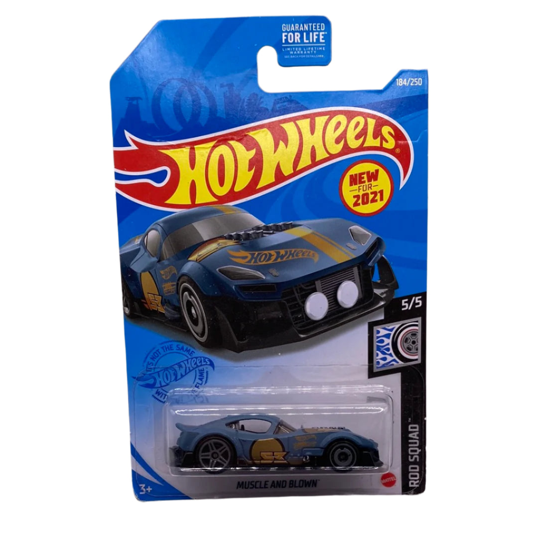 Hot Wheels Muscle And Blown Diecast blue