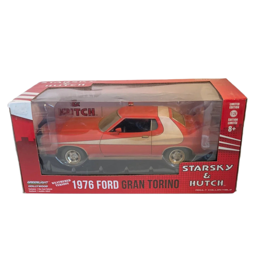 Greenlight 1976 Ford Gran Torino Diecast orange