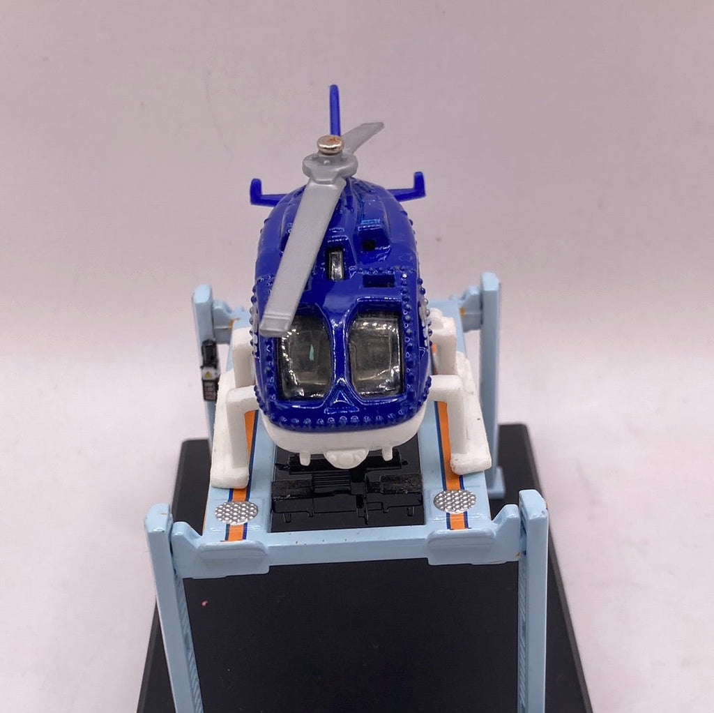 Matchbox Rescue Helicopter Diecast blue