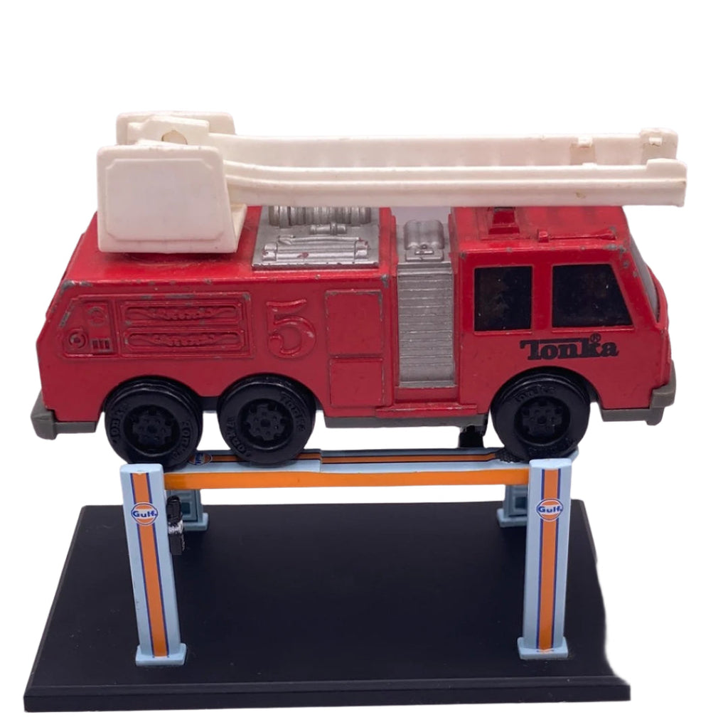 Tonka Fire Truck Diecast red