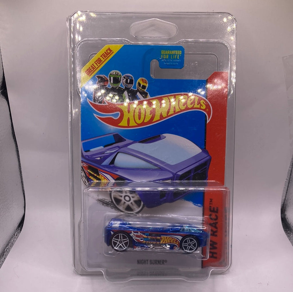 Hot Wheels Night Burner Diecast blue