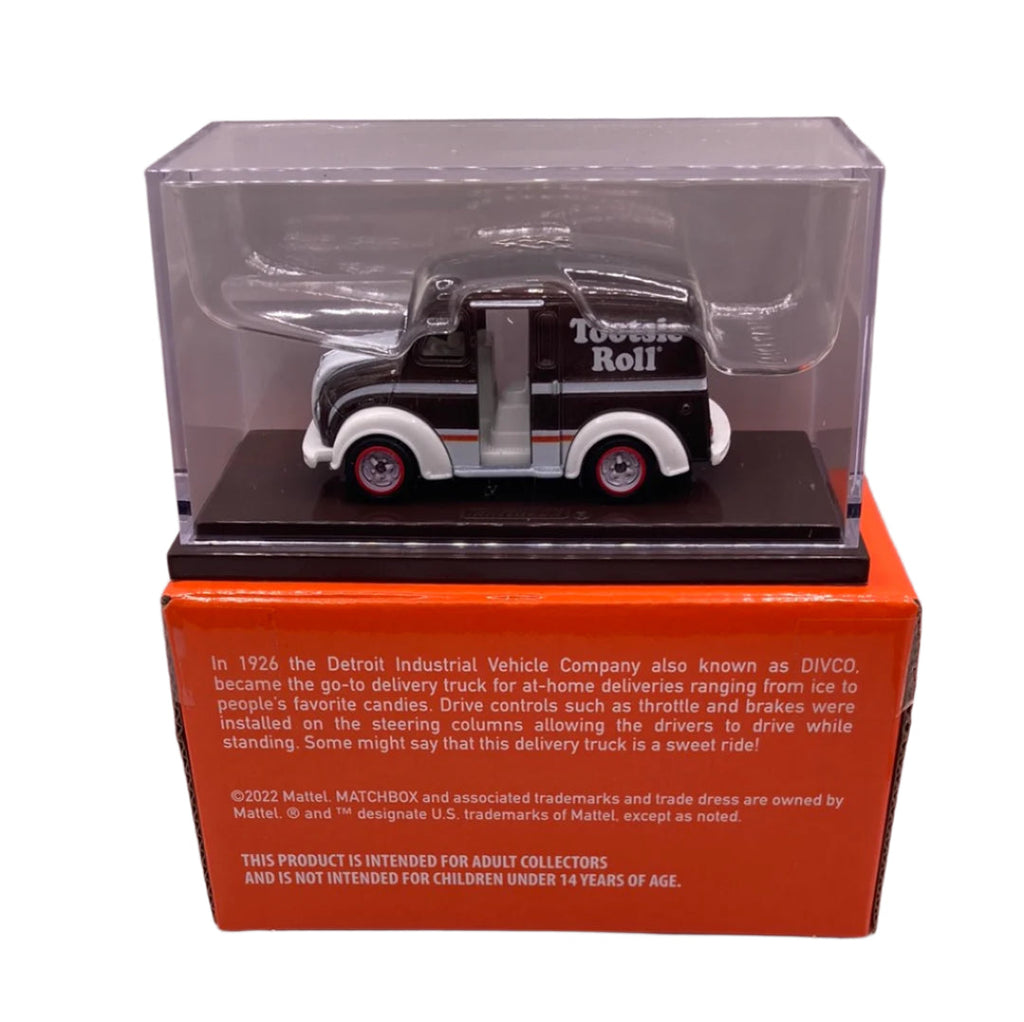 Matchbox Divco Milk Truck Diecast brown/white