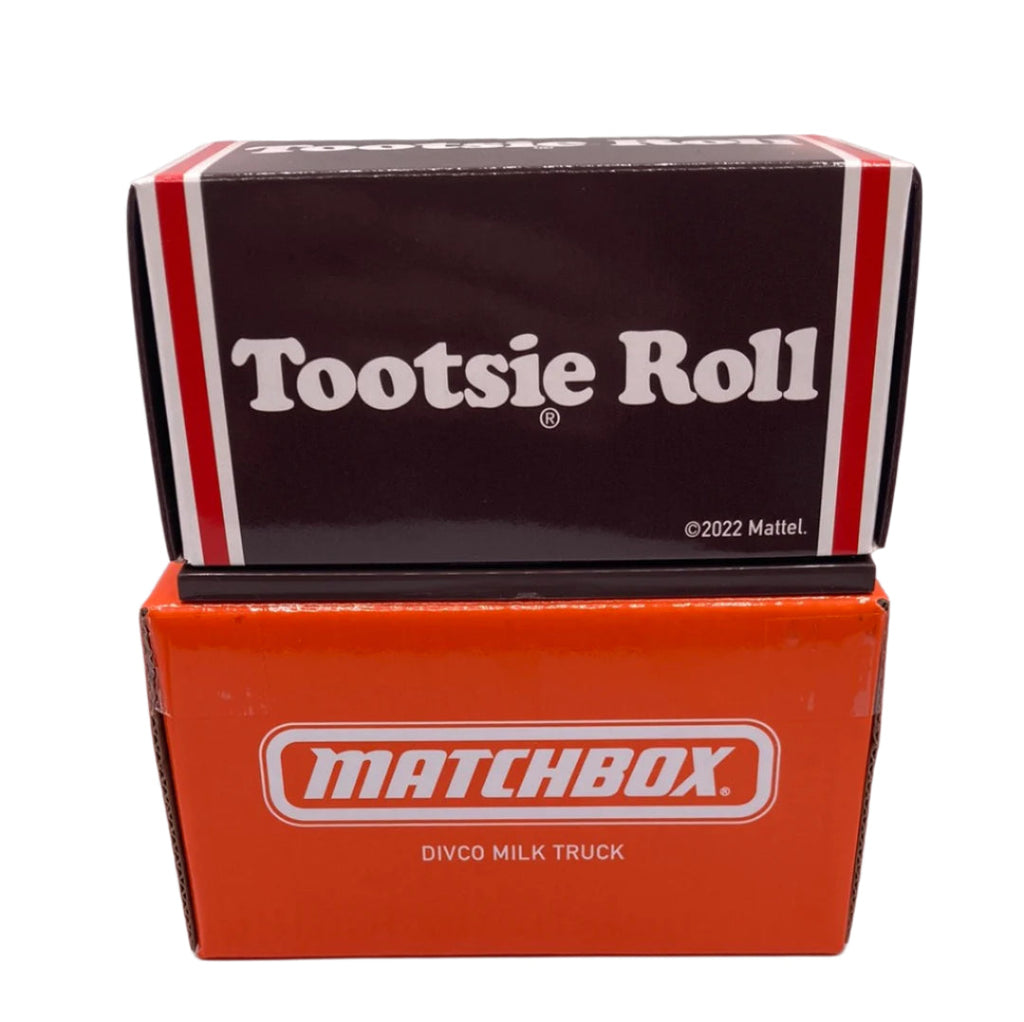 Matchbox Divco Milk Truck Diecast brown/white
