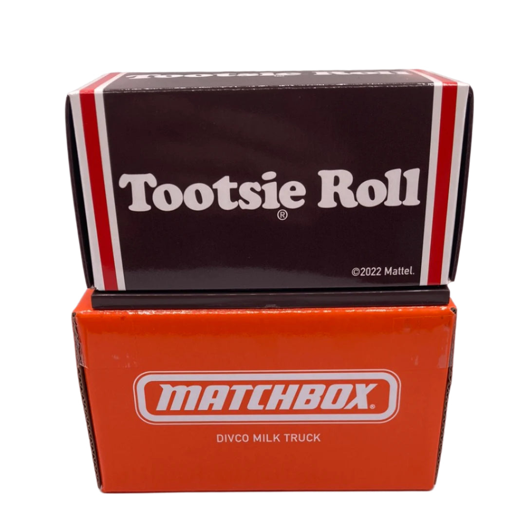 Matchbox Divco Milk Truck Diecast brown/white