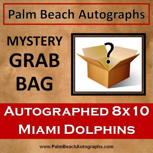 Mystery Grab Bag - Miami Dolphins NFL 8x10 Autographed Photo