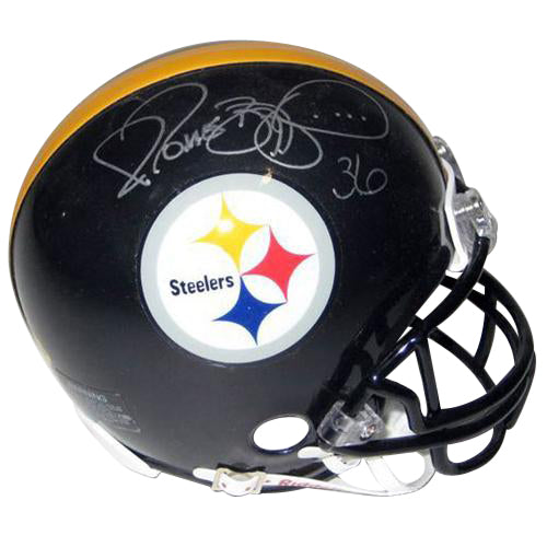 Jerome Bettis Autographed Pittsburgh Steelers Mini Helmet - JSA