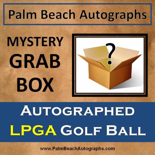 Mystery Grab Box - LPGA Autographed Golf Ball