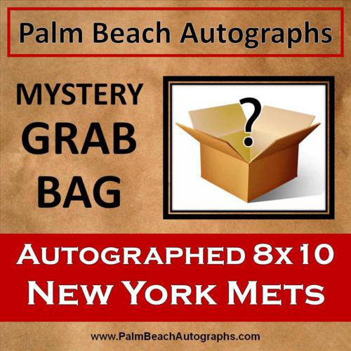 Mystery Grab Bag - New York Mets MLB 8x10 Autographed Photo