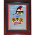 Charlie Sheen Autographed Major League Deluxe Framed 11"x17" Movie Poster - Schwartz