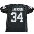Bo Jackson Autographed Oakland Raiders (Black #34) Custom Jersey - PSA