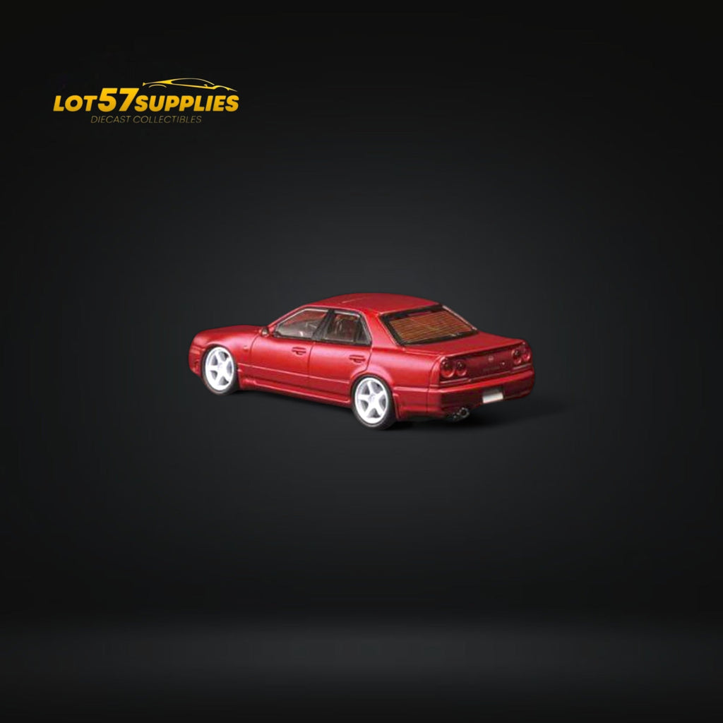 Mortal ER34 SKYLINE 25GT-t Red Ordinary 1:64