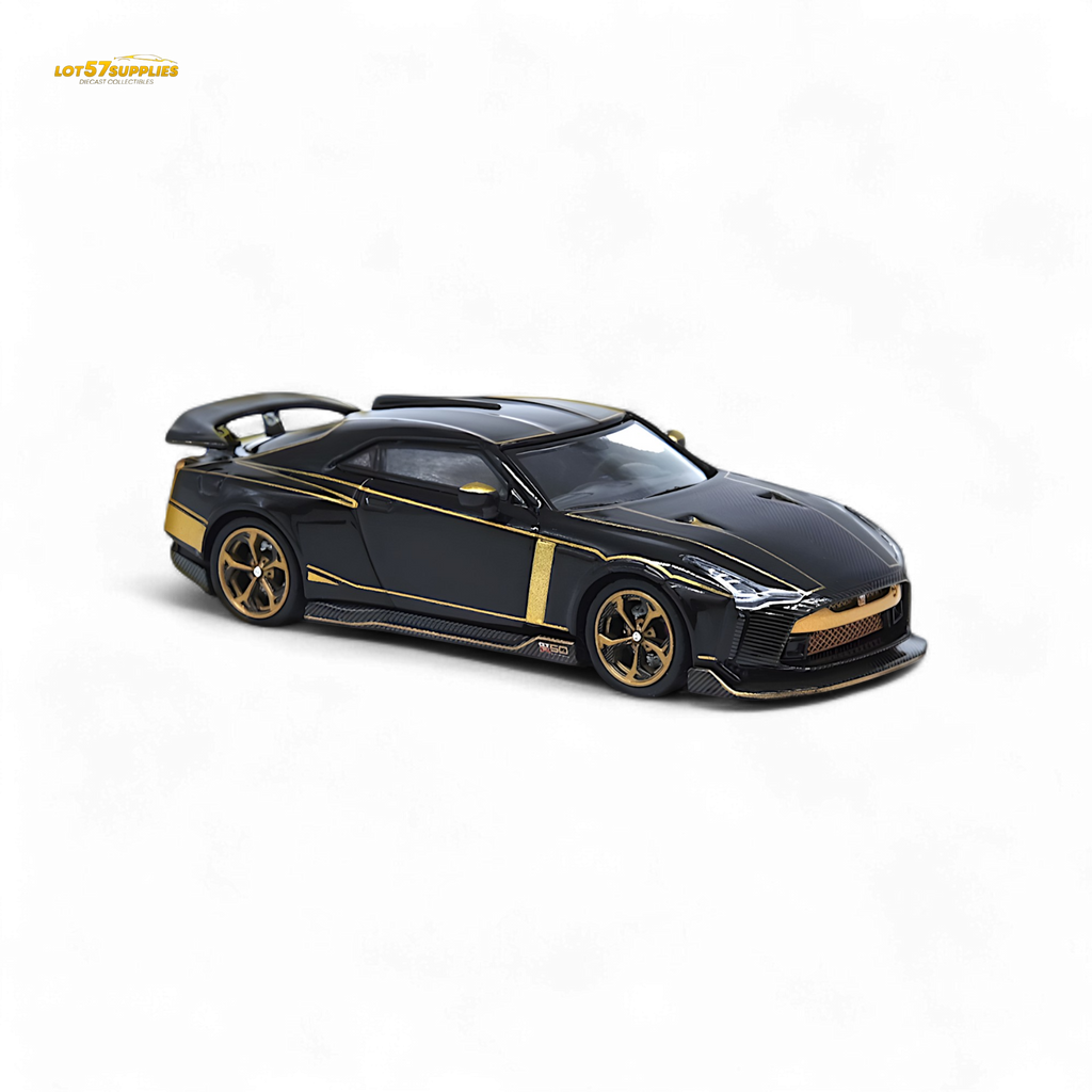 Inno64 Nissan GT-R50 By ITALDESIGN Black 1:64
