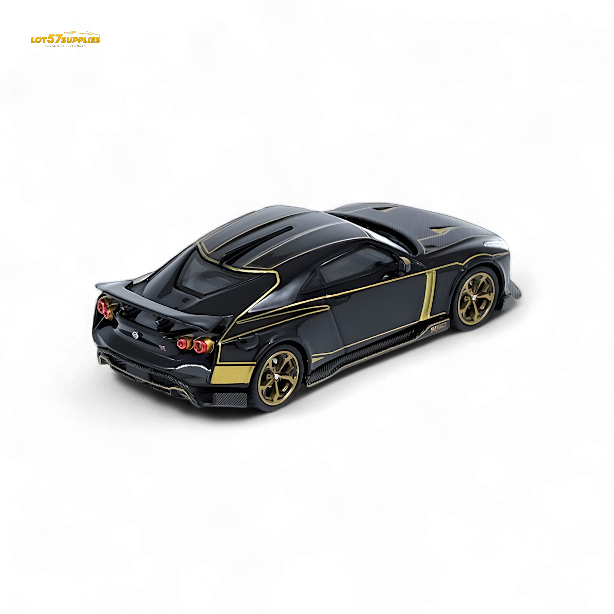 Inno64 Nissan GT-R50 By ITALDESIGN Black 1:64
