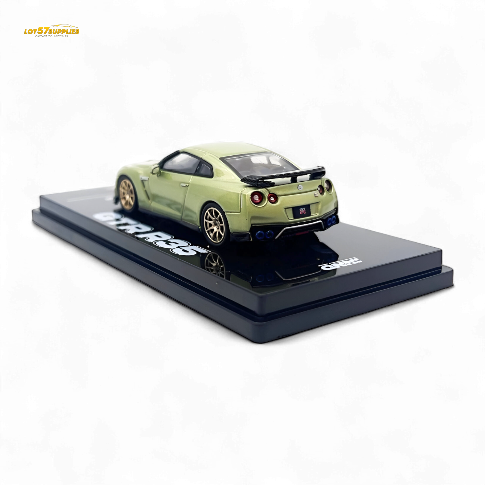 Inno64 Nissan Skyline GT-R R35 Millenium Jade 1:64